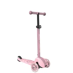 Самокат Scoot and Ride Highwaykick-3s колеса світяться 3+ років пастельно-рожевий (SR-00935) - мініатюра 6