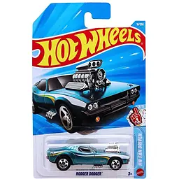 Базова машинка Hot Wheels HW Fan Driven Rodger Dodge блакитна (5785) JJH94-N521