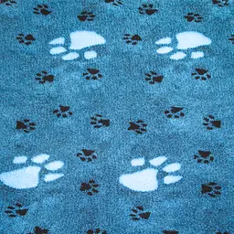 Килимок для собак Vetbed Big Paws turquoise 80х100 см (VB-032)