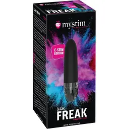 Вібратор з електростимуляцією Mystim Sleak Freak Black Edition (SO8145) [108541] - мініатюра 8