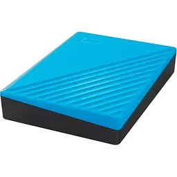 Зовнішній жорсткий диск Western Digital External WD My Passport 6TB USB 3.2 Blue (WDBR9S0060BBL-WESN) - мініатюра 2