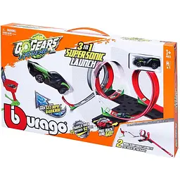 Ігровий набір Bburago GoGears Extreme Надзвуковий запуск 3в1 (18-30533) - мініатюра 4