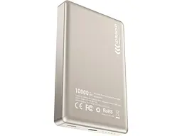 Зовнішній акумулятор (Power Bank) Choetech B739 10000mAh Beige (B739-CCCWH) - мініатюра 3