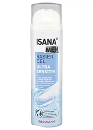 Гель для гоління чоловічий Isana Men Ultra Sensitiv 200 мл