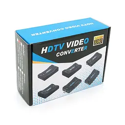 Конвертер Voltronic HDMI(тато) на SCART(мама), 5V/2A + перехідник, Black, Box, Q250 - мініатюра 2