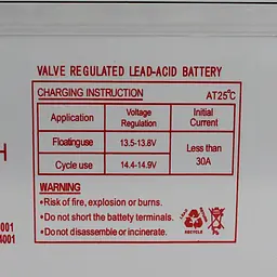 Гелевий акумулятор Gel Battery (100 Ah 12V) для джерел безперебійного живлення - мініатюра 5