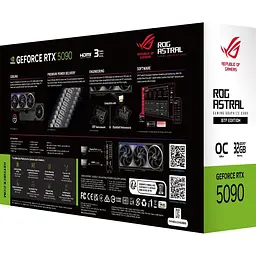 Відеокарта Asus ROG Astral GeForce RTX 5090 32GB OC BTF [ROG-ASTRAL-RTX5090-O32G-BTF-Gaming] UA [148263] - мініатюра 11