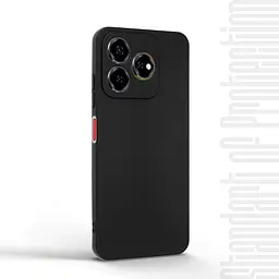 Чехол-накладка для смартфона ZTE Nubia V60, противоударный, силиконовый, термополиуретановый (ТПУ), с защитой камеры и корпуса, черный, защита всего корпуса, ArmorStandart (ARM78949) - мініатюра 2