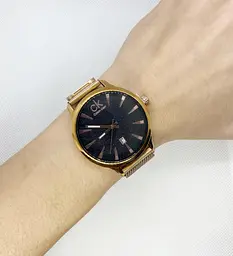 Наручний годинник жіночий Clockhouse CK Золотистий (IBW667YB) - мініатюра 5