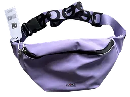 Жіноча поясна сумка бананка Looks Hip Bag by Wolfgang Joop Лілова - мініатюра 4