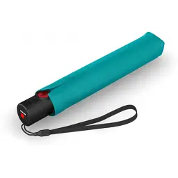 Парасоля Knirps U.200 Ultra Light Duomatic Turquoise Black UV Coating (Kn95-2200-1340) - мініатюра 3