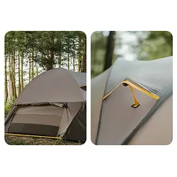 Намет шестимісний для кемпінгу Naturehike, KOTA 6 (CNK2450WS031) світло-коричневий - мініатюра 5