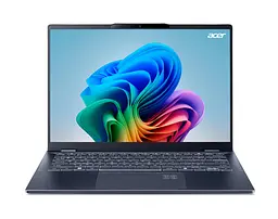 Ноутбук Acer Swift 14 AI SF14-51 14' 2.8K OLED, Intel U7-258V, 32GB, F1TB, UMA, Win11, синій (NX.J2KEU.003)