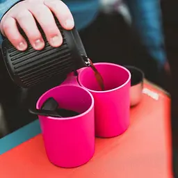Набір посуду Lifeventure Ellipse Camping Tableware Set Темно-рожевий - мініатюра 3