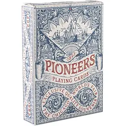 Карти гральні Cartamundi Ellusionist Pioneers Marked (blue) (PC_ELPMB)