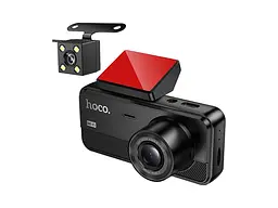 Автомобільний відеореєстратор Hoco DV15 Black (6942007656108)