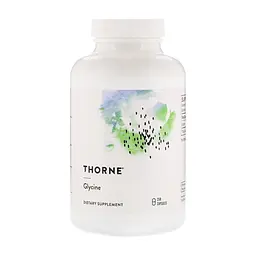 Амінокислота Thorne Research Гліцин, Glycine, 250 капсул (THR-51202)