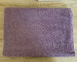 Простирадло махрове жакардове Parisa Home 200х220 щільність 400 г/м2 лаванда - мініатюра 2