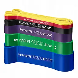 Еспандер-петля (резинка для фітнесу і спорту) 4FIZJO Power Band 2-46 кг 6 шт 4FJ0064 (P-5907222931875) - мініатюра 1