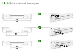 Універсальна монтажна пластина Tesy (7066010)