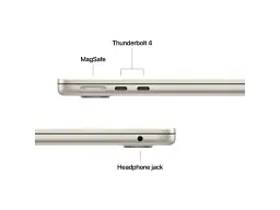 Ноутбук Apple MacBook Air 13,6 2026 M5/10CPU/10GPU/32GB/1TB Starlight (Z1L5000KL) - мініатюра 3