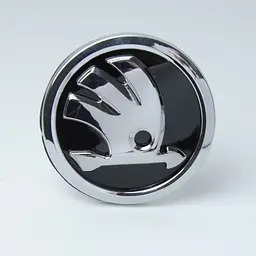 Емблема для Skoda 90 мм нового зразка / скотч 3М