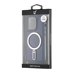 Чохол Jinduka Leather Ringo iPhone 15 Pro Blue