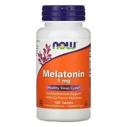 Мелатонін з Магній Цитратом та Вітаміном В-6 Melatonin 1 мг - 100 таблеток