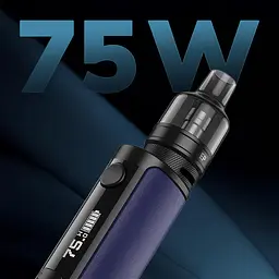 Набір електронна сигарета Eleaf iStick i75 75W 3000mAh Ep Pod Tank 2ml Kit Blue (15781) - мініатюра 5