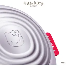 Електронна звукова термо щітка для обличчя GESKE Sonic Thermo Facial Brush 5 в 1 by Hello Kitty фіолетова - мініатюра 4