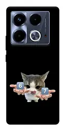 Чохол Demsky Six Seven cat для Infinix Note 40 4G