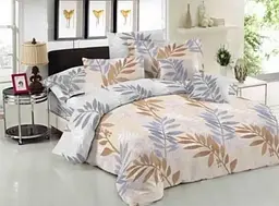 Комплект постільної білизни Ecotton двоспальний Сімейний 150х215 см світло-блакитний (23456) (23456)
