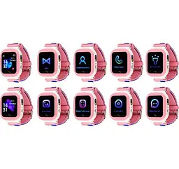 Дитячий смарт-годинник AmiGo GO004 Splashproof Camera+LED (Pink) [59320] - мініатюра 6
