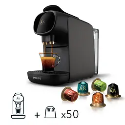 Капсульна кавомашина L'OR barista Sublime by Philips (LM9012/60) + дегустаційний сет кави в капсулах L'OR 10 капсул - мініатюра 2
