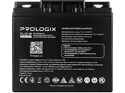Акумулятор для ДБЖ PrologiX AGM 12V 18AH (PL12-18)