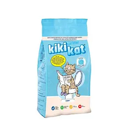 Бентонітовий наповнювач KikiKat Cleany для котячого туалету із запахом чистоти 5 л
