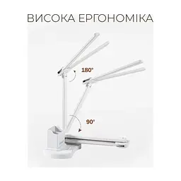 Настольная лампа DYXON MEGALIGHT 400 DOUBLE White (DXNLMGLGT400DW) - миниатюра 10