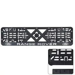 Рамка номера Range Rover клямка 3D напис Хромований / Поліпропілен гнучкий морозостійкий - мініатюра 6