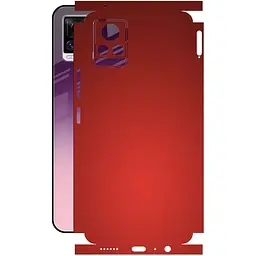 Захисна плівка StatusSKIN для Vivo V20 2019 Корпус Вініл червона матова