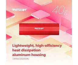 SSD портативний 1Tb Patriot RED 1000R / 1000 W Type-C інтерфейс - мініатюра 7