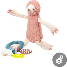 Іграшка-підвіска BabyOno Маленькі друзі Лінивець Ліон - мініатюра 2