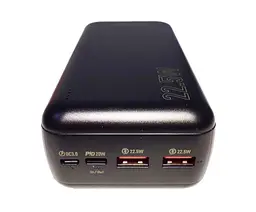 Портативний зарядний пристрій  Power bank Borofone BJ38B Power 22.5W 30000 mAh Чорний - мініатюра 5