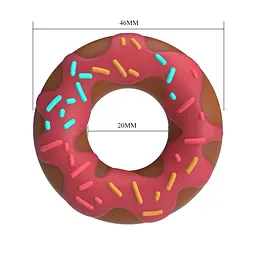 Ерекційне кільце Pretty Love Berry Super Donut - мініатюра 5