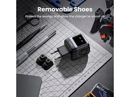 Мережевий зарядний пристрій UGREEN Nexode RG 65 W GaN Charger (25685B) - мініатюра 4