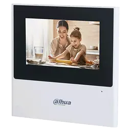 4,3" IP відеодомофон з Wi-Fi Dahua DHI-VTH2611L-WP
