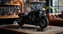 Конструктор Nifeliz Мотоцикл V-Road Street Muscle Bike (NF10348) - мініатюра 4