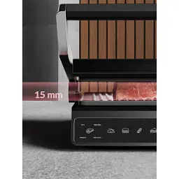 Електрогриль Polaris PGP 7002 Optimal Temp Silver - мініатюра 9