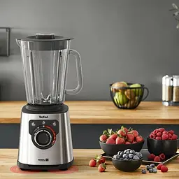 Блендер стаціонарний Perfect mix+ 1200Вт, чаша-1750мл, скло, сталь-чорний Tefal kuh0015565 - мініатюра 3