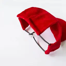Кепка для собак Hat-Dog Червона вельвет (S) - мініатюра 5