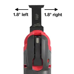 Інструмент багатофункціональний акумуляторний MILWAUKEE, M18 FMT-0X (каркас, універсальне лезо, шліфувальна підошва, шліфувальний - мініатюра 6